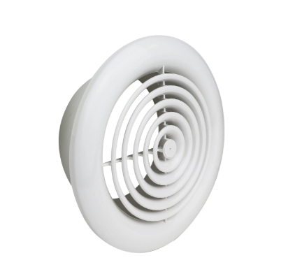 Manrose 1200W Round 100mm Soffit Grille